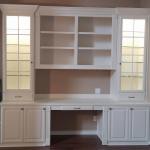 Custom Home Office with Work Station